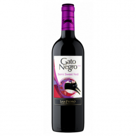 Wino Gato Negro 13% czerwone półsłodkie 750 ml