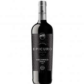 Wino Epicuro Aglianico wytrawne czerwone 13 % 750 ml