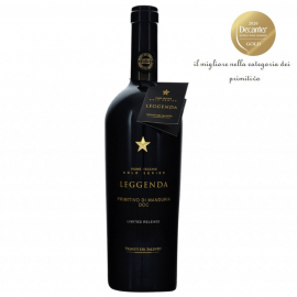 Wino Leggenda Primitivo Di Manduria Gold Series Limited Release wytrawne czerwone 15 % 750 ml