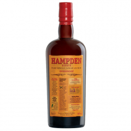 Rum Hampden Estate Pure Single Jamaican Rum Overproof 60% 700 ml