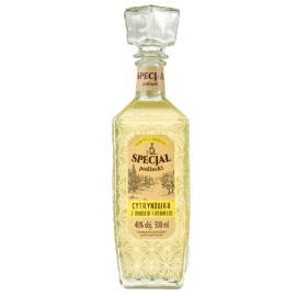 Wódka Specjał Podlaski Cytrynówka Z Miodem i Imbirem 40% 500 ml