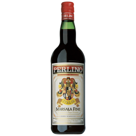 Wino Perlino Marsala Fine 17% czerwone słodkie 1000 ml