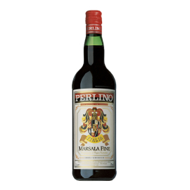 Wino Perlino Marsala Fine DOC 15%  biale słodkie 1000 ml