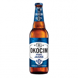Piwo Okocim Jasne 0% 500 ml