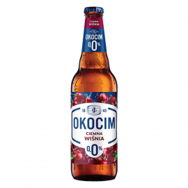 Piwo Okocim Ciemna Wiśnia 0% 500 ml