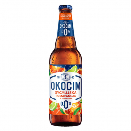 Piwo Okocim Sycylijska Pomarańcza z Limonką 0% 500 ml