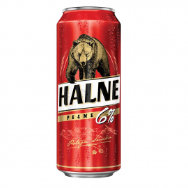 Piwo Halne Jasne Pełne 6% 500 ml Puszka