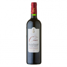 Wino Chateau De La Cour Saint-Emilion czerwone wytrawne 750 ml