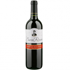 Wino Baron Romero 10,5% czerwone półsłodkie 750 ml