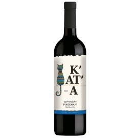 Wino  K’AT’A Pirosmani Red Semi Dry 13% czerwone półwytrawne 750 ml