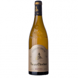 Wino Vieux Clocher Cotes du Rhone Blanc 13% białe wytrawne 750 ml