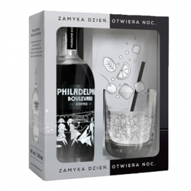 Likier Philadelphia Boulevard Coffee on-pack 32% 500 ml