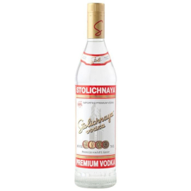 Wódka Stolichnaya 40% 700 ml + 2 kieliszki