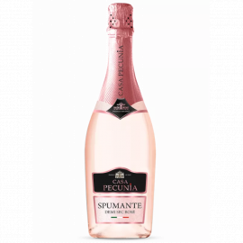 Wino musujące Casa Pecunia Demi Sec 10,5% różowe półsłodkie 750 ml