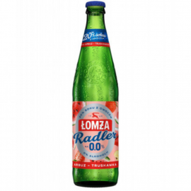 Piwo Łomża Radler Arbuz Truskawka 0% 500 ml
