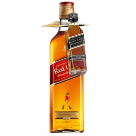 Whisky Johnnie Walker Red Label 40% 700 ml + Miniaturka Black Label 40% 50 ml