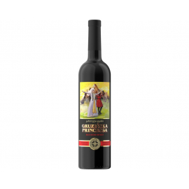 Wino Gruzińska Princessa 11% czerwone półwytrawne 750 ml