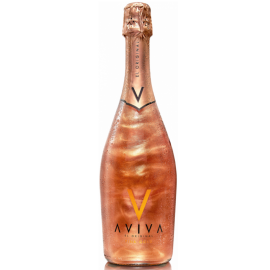Wino Musujące Aviva Pink Gold 5,5% białe słodkie 750 ml