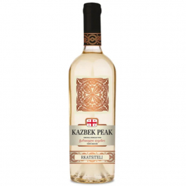 Wino Kazbek Peak Rkatsiteli 11,5% białe półwytrawne 750 ml
