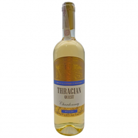 Wino Thracian Quest Chardonnay 10,5% białe wytrawne 750 ml