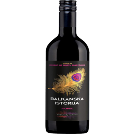 Wino Makedonska Istorija 13% czerwone półwytrawne 750 ml