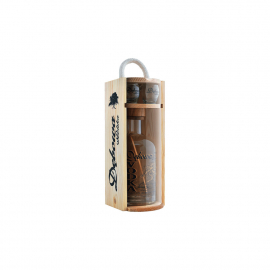 Wódka Dębowa drewno 40% 700 ml + 2 kieliszki