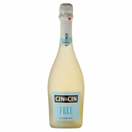 Wino musujące Cin & Cin Free Alkohol 0% białe 750 ml