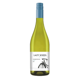 Wino Lazy Wheel Chardonnay 13,5%  białe wytrawne 750 ml