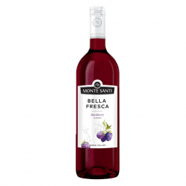 Wino Monte Santi Bella Fresca Blackberry 10% różowe słodkie 750 ml