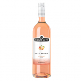 Wino Monte Santi Bella Fresca Sweet Peach 10% różowe słodkie 750 ml