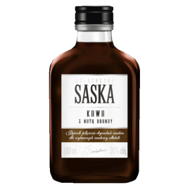 Saska Kawa z Nutą Brandy 28% 90 ml