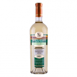 Wino Moldawska Dolina Chardonnay & Feteasca Alba 12,5% białe wytrawne 750 ml