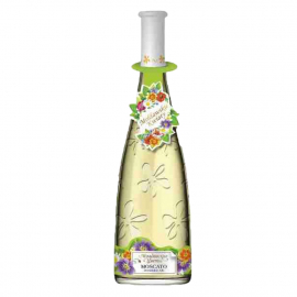 Wino Kwiaty Mołdawskie Muscat 11,5% białe półsłodkie 750 ml