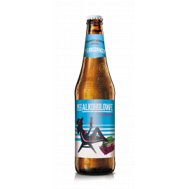 Piwo Amber Po Godzinach Bezalkoholowe z Rabarbarem 0% 500 ml
