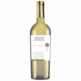 Wino Senorio de Paniza Blanco Semi Seco białe półwytrawne 750 ml