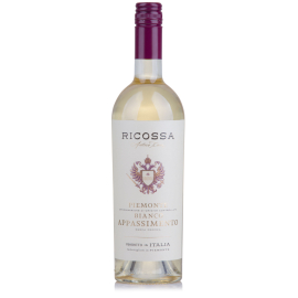 Wino Ricossa Piemonte Appassimento Bianco 12,5% białe wytrawne 750 ml