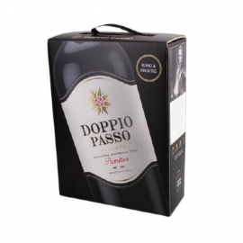 Wino Doppio Passo Primitivo Bag In Box 13% czerwone wytrawne 3000 ml
