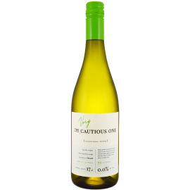Wino The Very Cautious One 0% białe wytrawne 750 ml