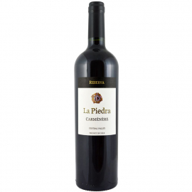 Wino La Piedra Carmenere Reserva 13% czerwone wytrawne 750 ml