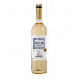 Wino Pontes Portugal Tejo 12% białe półsłodkie 750 ml