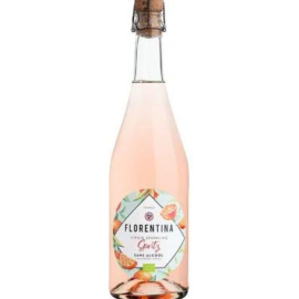Wino Bio Florentina Rose Virgin Sparkling Spritz 0% różowe słodkie 750 ml