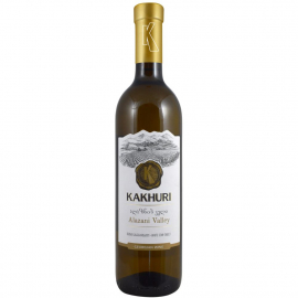 Wino Kakhuri Alazani Valley White Semi Sweet 11% białe półsłodkie 750 ml