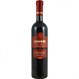 Wino Kakhuri Kindzmarauli Red Semi Sweet 11,5% czerwone półsłodkie 750 ml