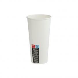 Kubek papierowy biały 500 ml 50 sztuk