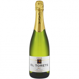 Wino Cava El Torete Brut 11,5% białe wytrawne 750 ml