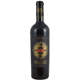 Wino Primitivo di Manduria Frapasso Piccini DOC 14,5% czerwone wytrawne 750 ml