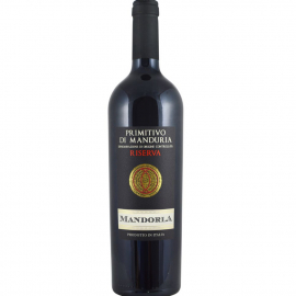 Wino Primitivo di Manduria Riserva Mandorla DOC 14,5% czerwone wytrawne 750 ml
