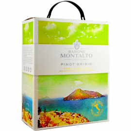 Wino Barone Montalto Pinot Grigio Terre Siciliane BiB 12% białe wytrawne 3000 ml