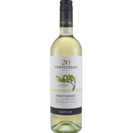 Wino Pinot Grigio Zonin Terre Siciliane IGT 12% białe wytrawne 750 ml