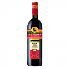 Wino Moldawska Dolina Pinot Noir 11% czerwone półsłodkie 750 ml